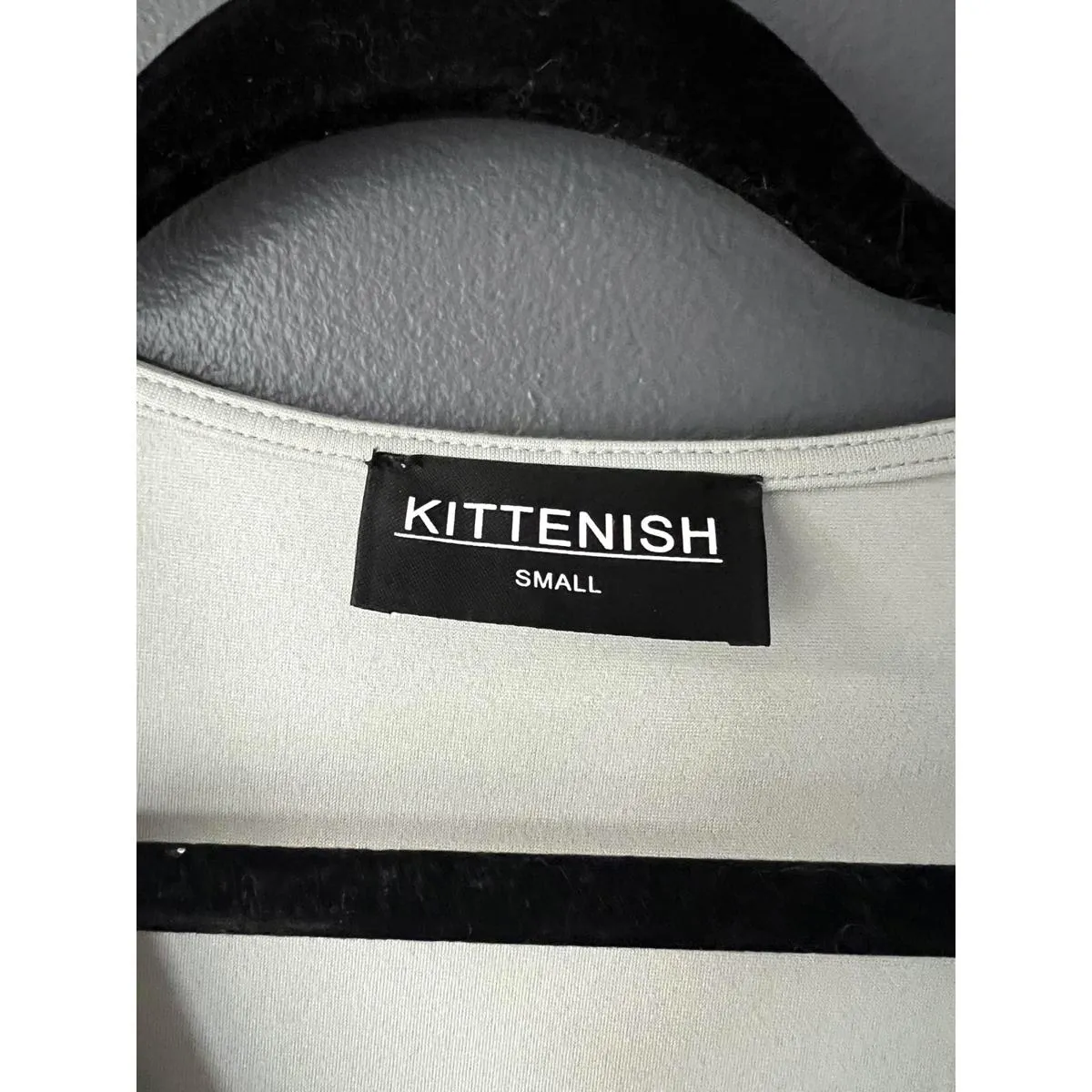 Kittenish Small Gray Long Sleeve Wrap Maxi Dress - Image 4