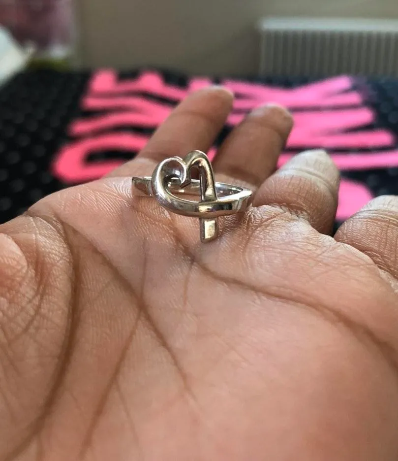 Tiffany & Co. Open Heart Ring - Image 7