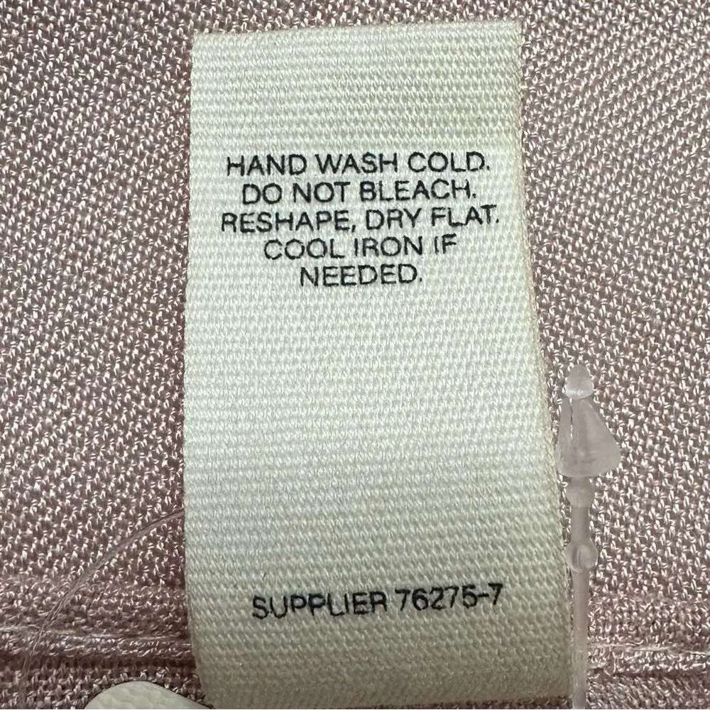 NWT a.n.a Woven Textured Peach Whip Wrap Kimono Coverup Fringe Cardigan - Image 10