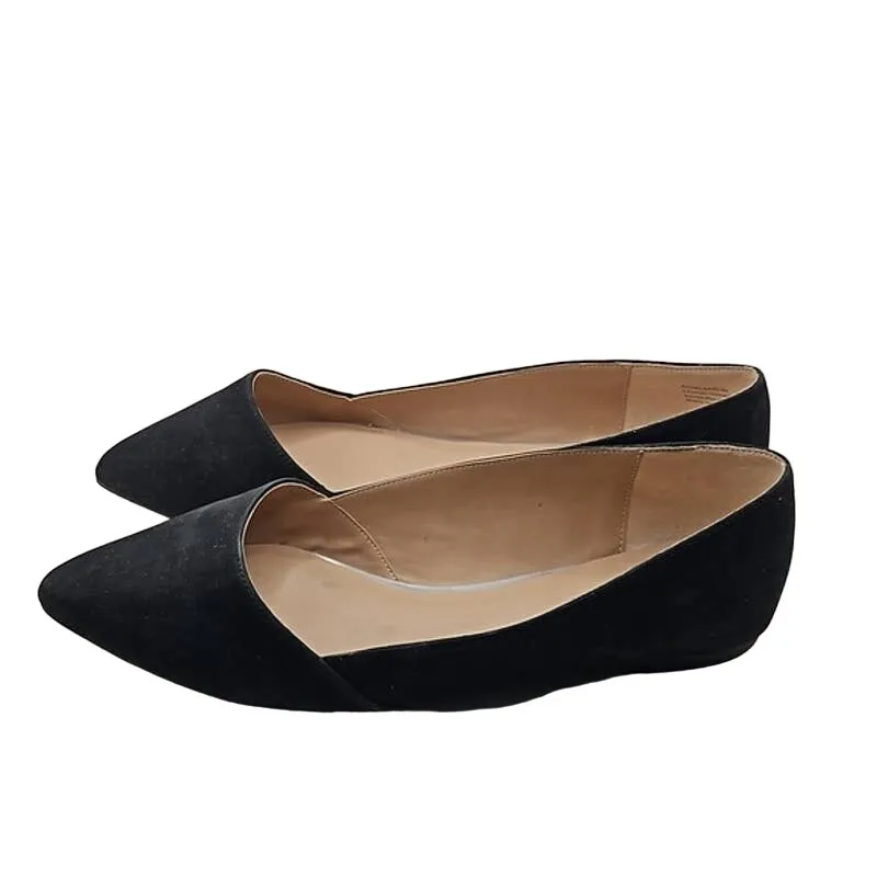 Mix No. 6 Women’s Rowland Pointed Toe Flats – Size 10W, Black, EUC - Image 3