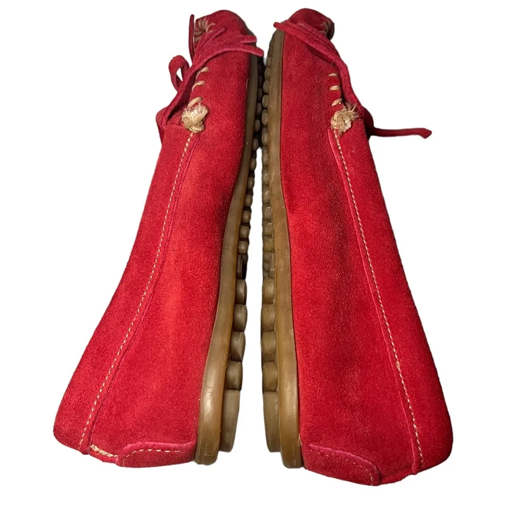 Minnetonka Style 406 Kilty Hardsole Moccasin Sz 6 - Image 7