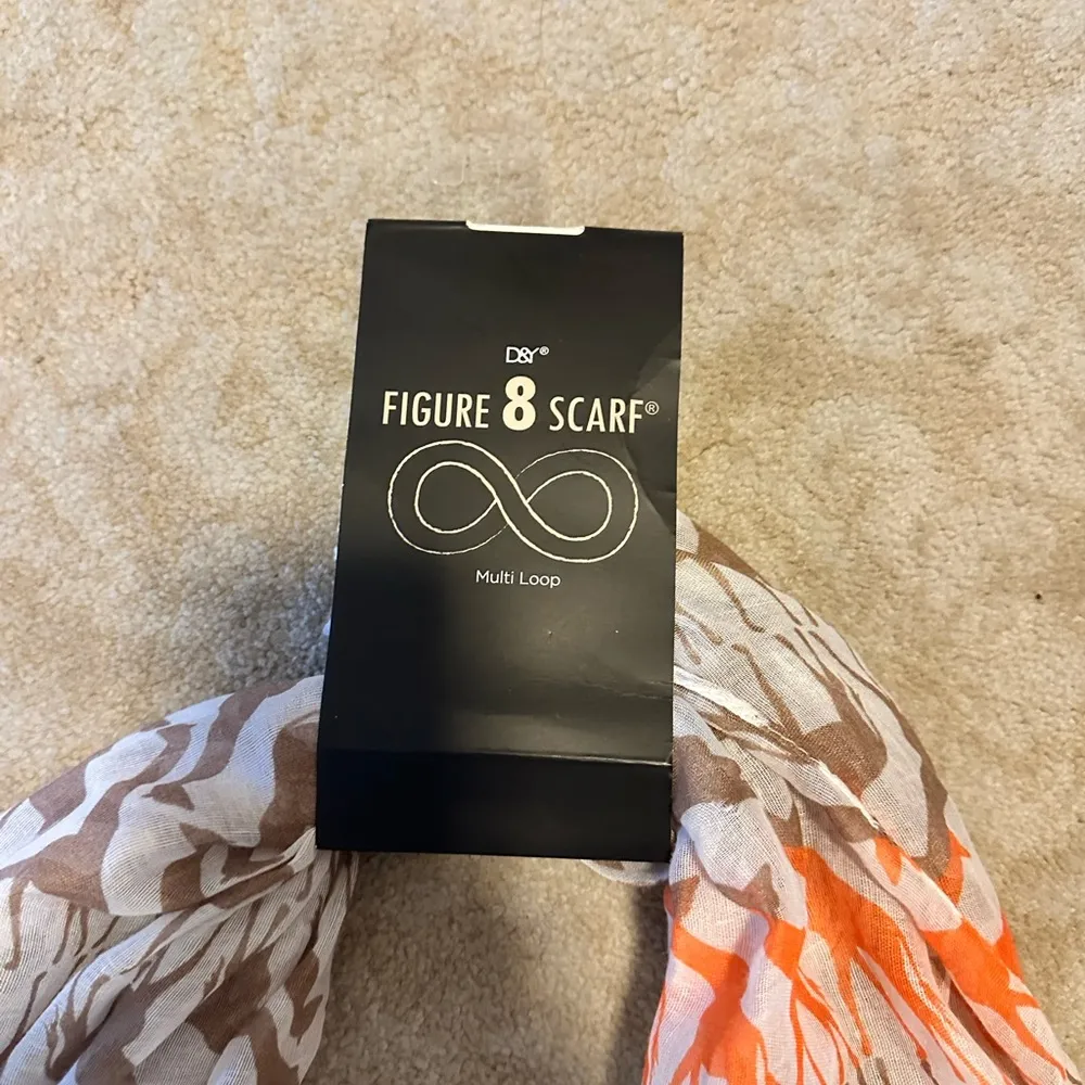 D&Y FIGURE 8 MULTI-LOOP SCARF NWT - Image 2