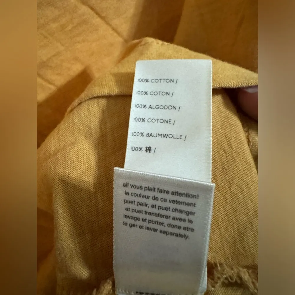 Free People We The Free Mustard Supernova Oversized Long Sleeve - Image 4