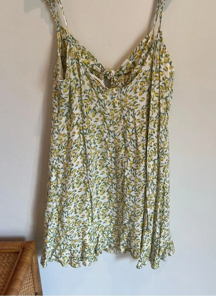 ASTR Summer Marla Mini Dress Lemon 🍋 Size L - Image 8
