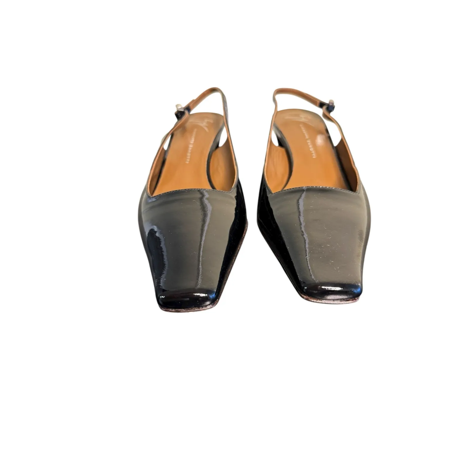 Giuseppe Zanotti NIB Brendha 45mm Pumps in Black Patent Leather Size 39.5 - Image 5