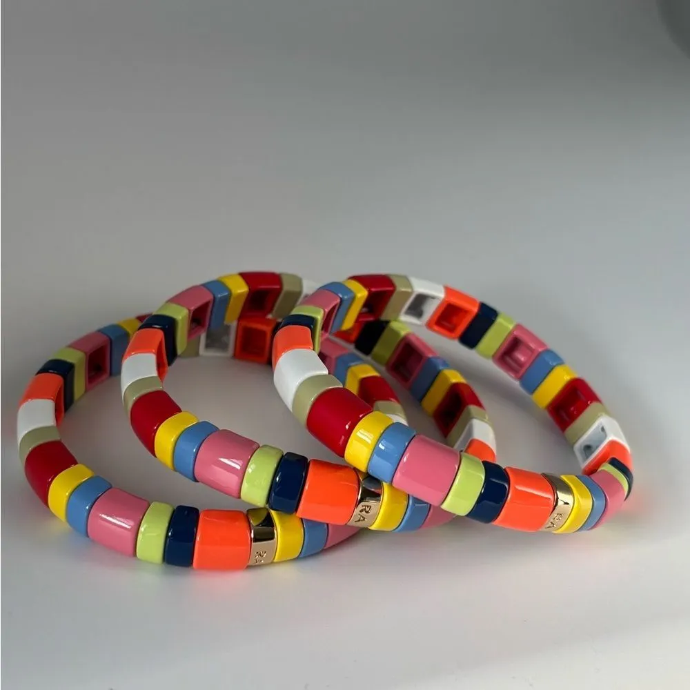 NWot Roxanne assoulin set of three bracelets - Image 7