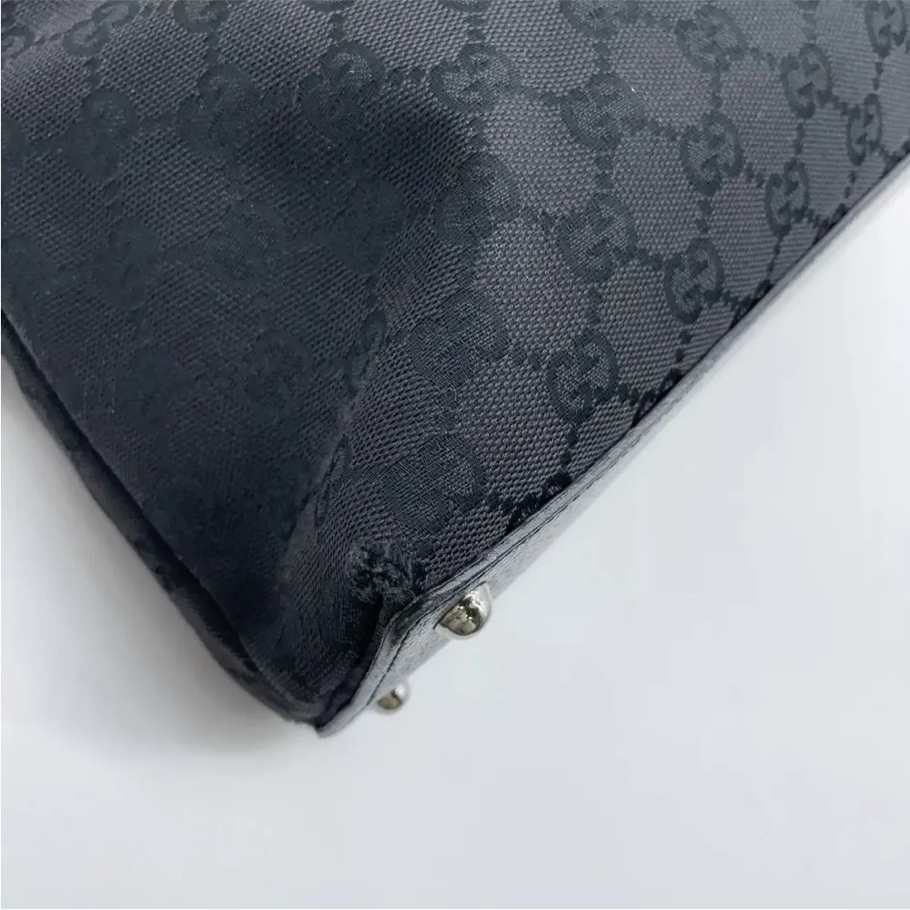 • Gucci eclipse black canvas tote bag - Image 9