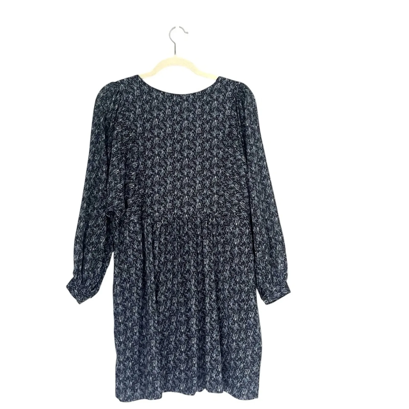 Joie Jade babydoll Mini Dress Graphite cotton floral Sz S cottage core peasant - Image 5