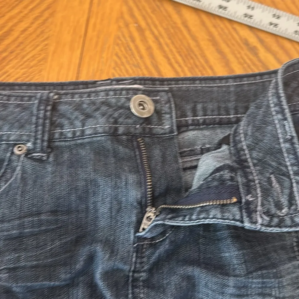 SO Blue Jean Mini Skirt for with pockets Casual Night Out - Image 6