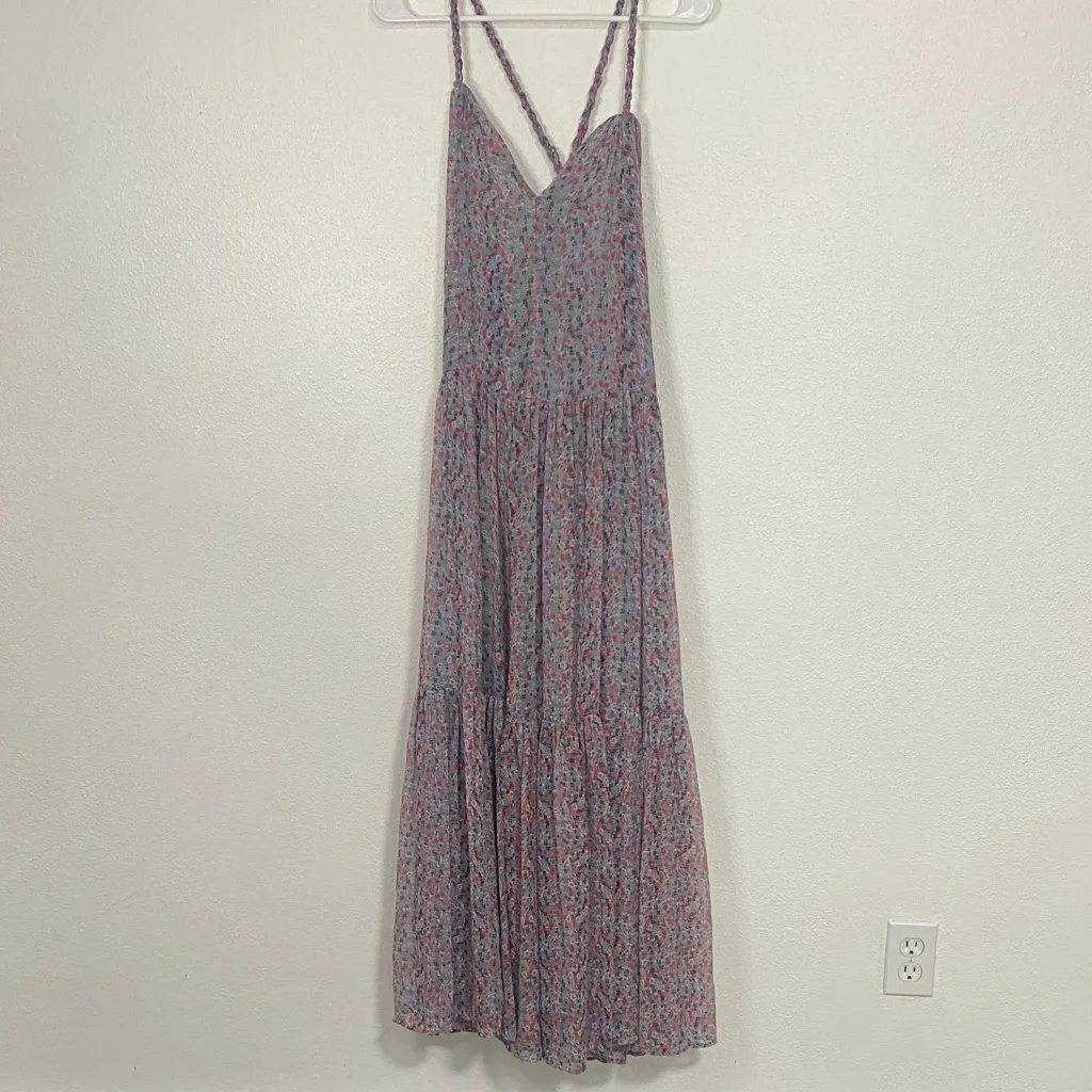 Astr Lavender Floral Maxi Dress - Image 5