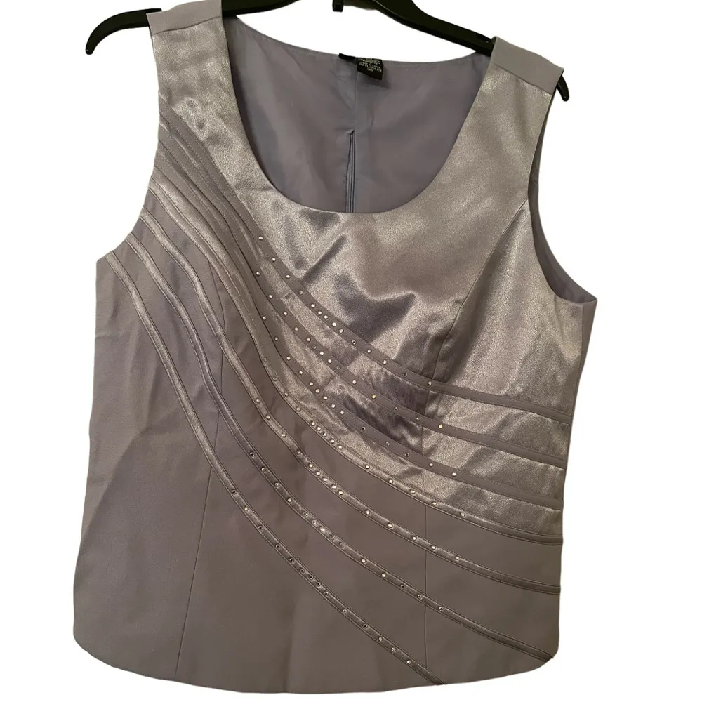 Moshita Couture lavender skirt suit, size 12 - Image 6