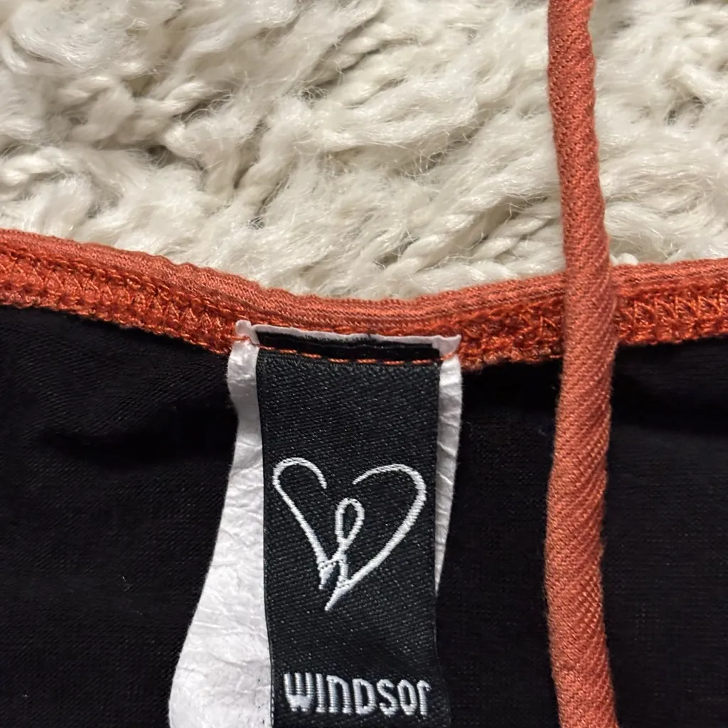 Windsor Terracotta Rushed Backless Maxi Knit Dress - Image 11