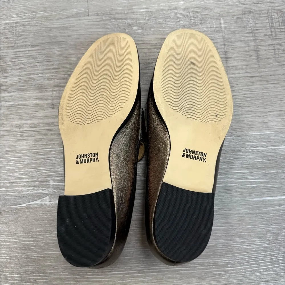 Johnston & Murphy Woven Detail Loafers - Size 9 - Image 5