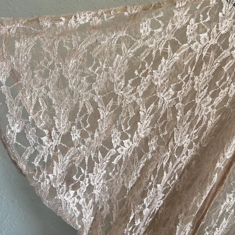 ASOS brand En Crème peach fringe hem kimono- - Image 4