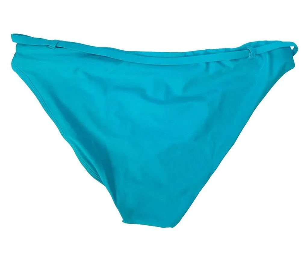 Andie Bikini Bottoms Womens Extra Large Blue The Riviera Swimwear NWT - Image 2