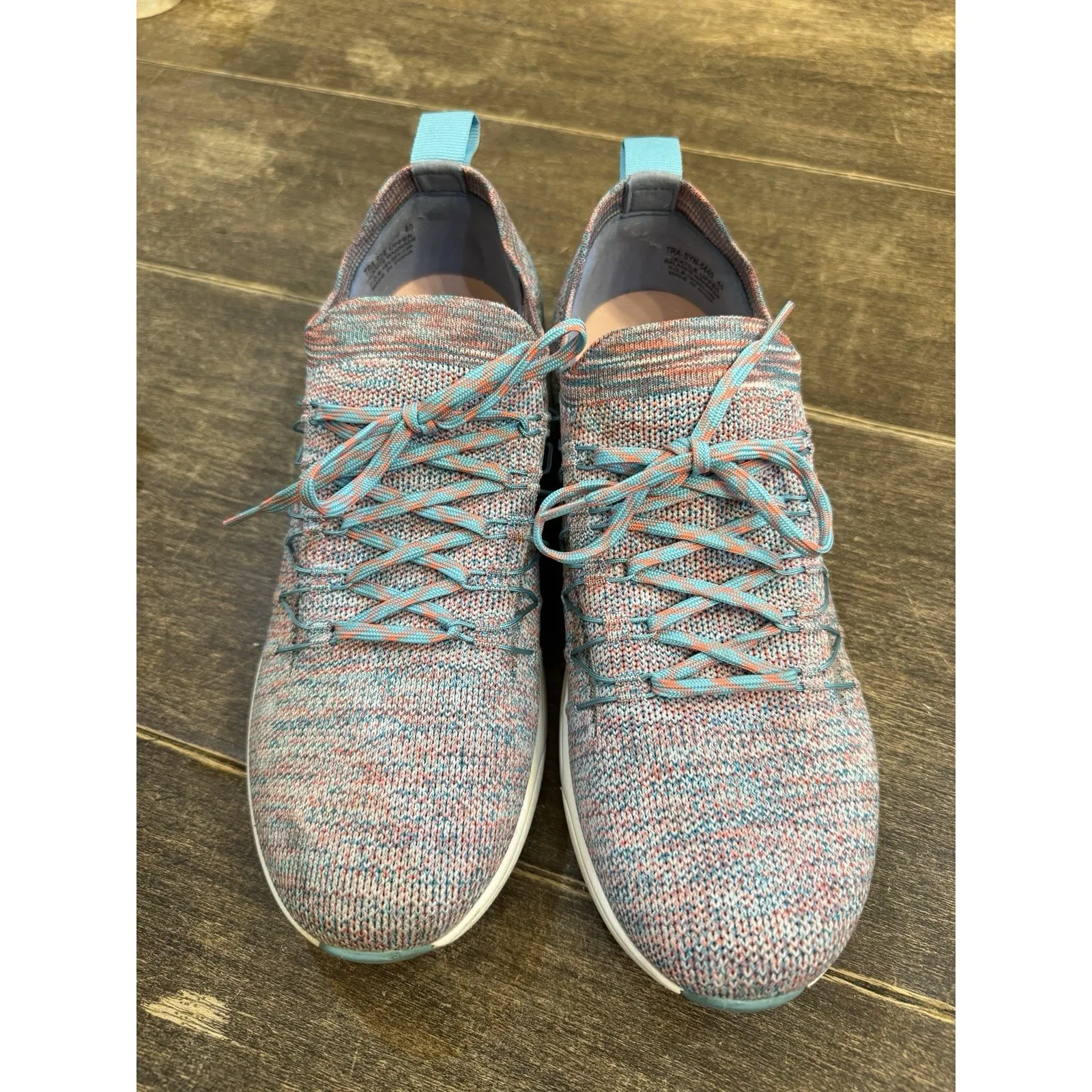 Alegria Women's Sneaker Aqua Blue Traq Synq Knit Multi Shoe Size 9 EU 40 - Image 5