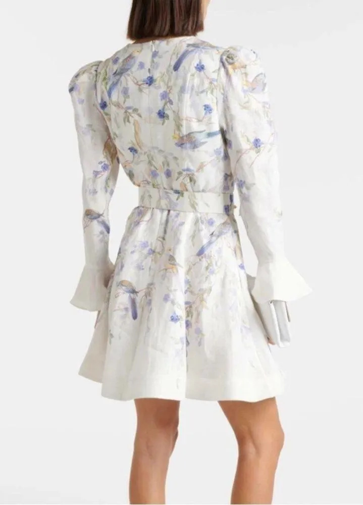 NWOT  zimmermann natura linen belted dress - Image 3