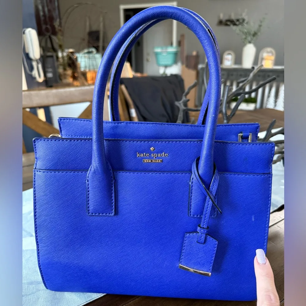 Kate Spade Cameron Street small Candace nightlife Blue & Stacy wallet - Image 2