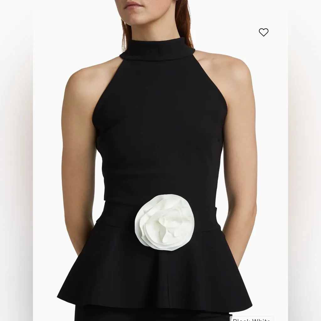 Chiara Boni La Petite Robe  Iryna Rosette Cocktail Dress Size 4 New - Image 3