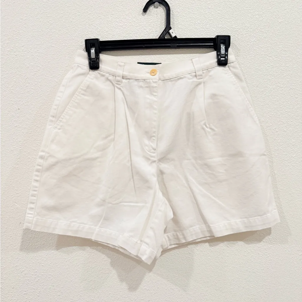 Vintage Polo Ralph Lauren size 6P Women's Shorts 100% Cotton - Image 2