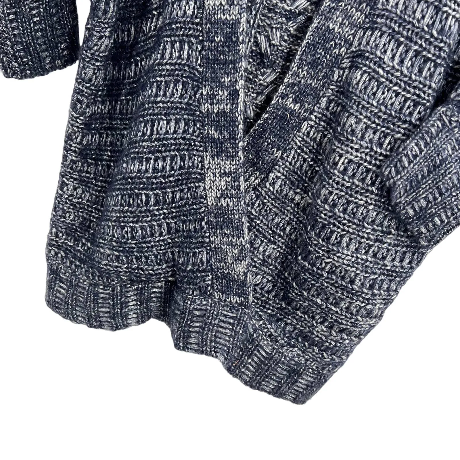 LAMade Blue Chunky Knit Pullover‎ Sweater Size ?Med? Oversized - Image 3