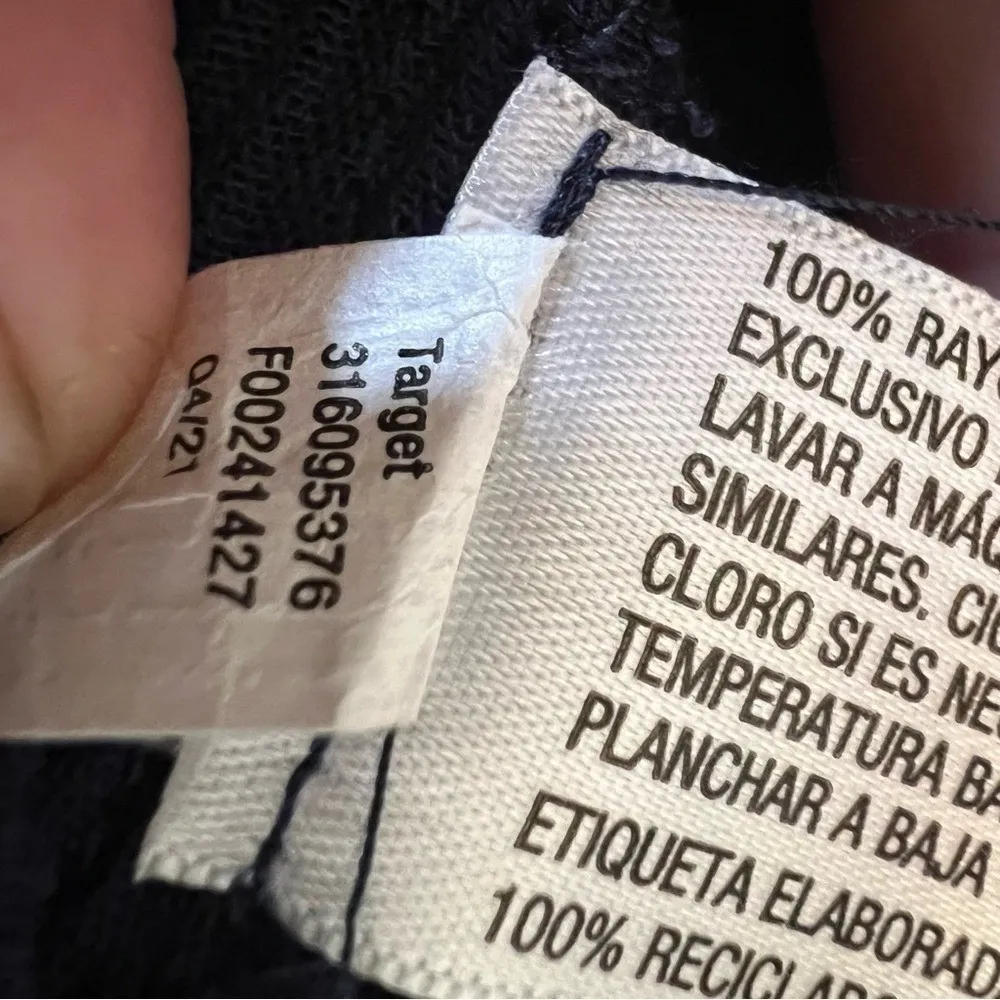 Knox Rose Navy Boho Festival Midi Dress Rayon Flowy Sleeveless Summer XL - Image 10