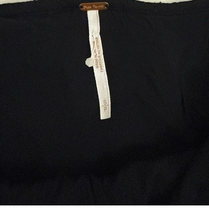 Free People Be Your Baby Black Lace Feminine Whimsigoth Dress Size Small - Image 4