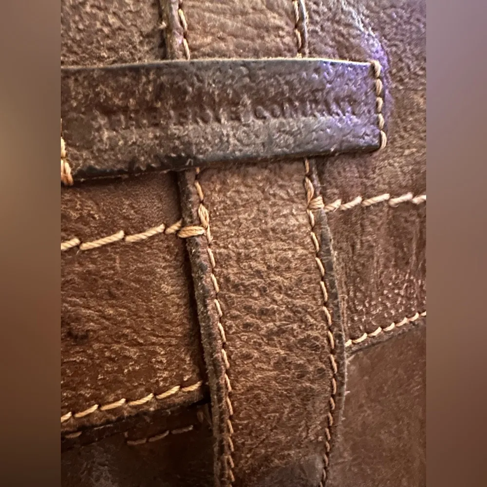 Frye Artisan Foldover Brown Leather Crossbody Bag - Image 10