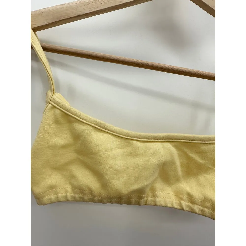 Danielle Bernstein WeWoreWhat Yellow Bralette Women's Size X-Small XS - Image 4
