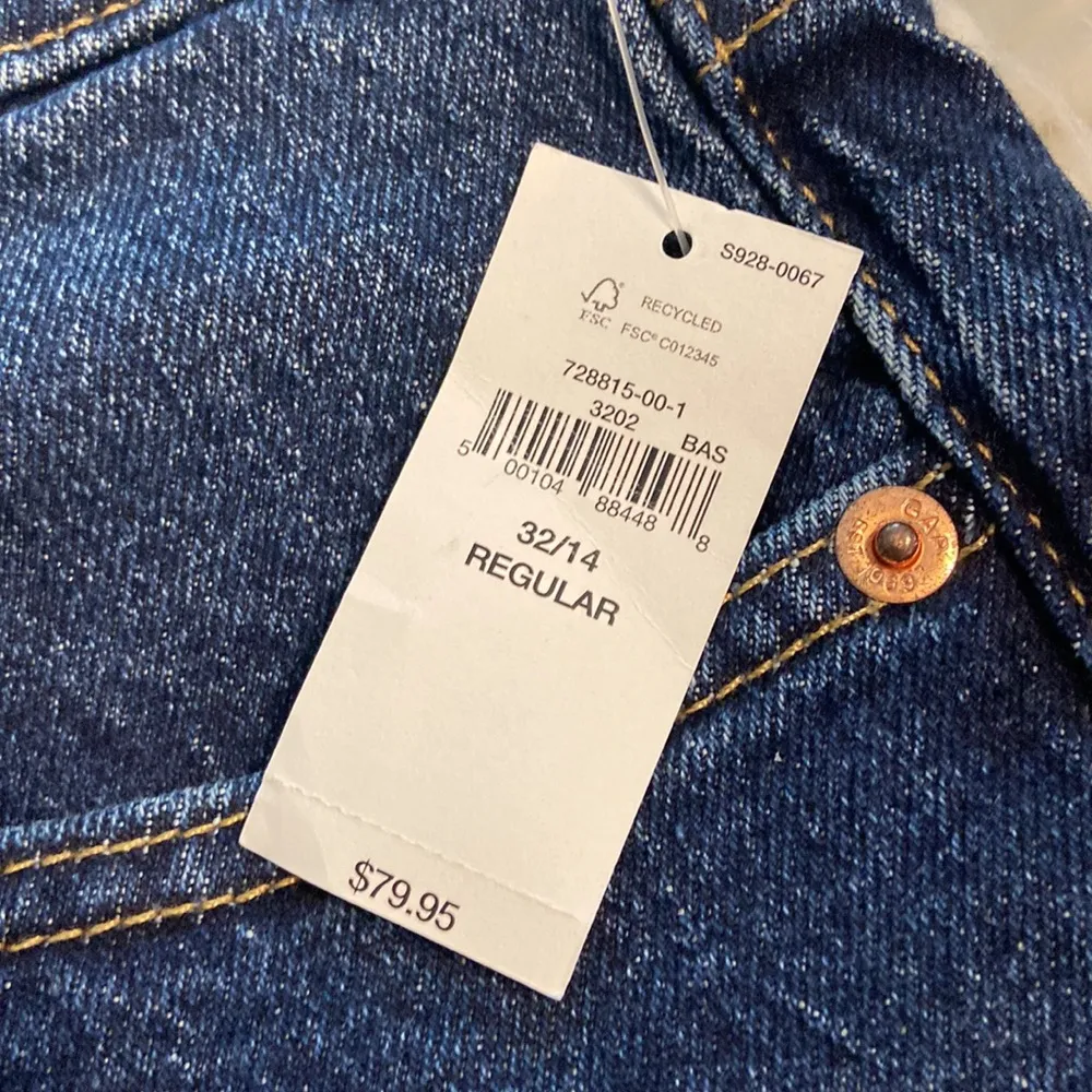 GAP Jeans size 32/30” brand new with tag inseam 30” high rise full length - Image 10