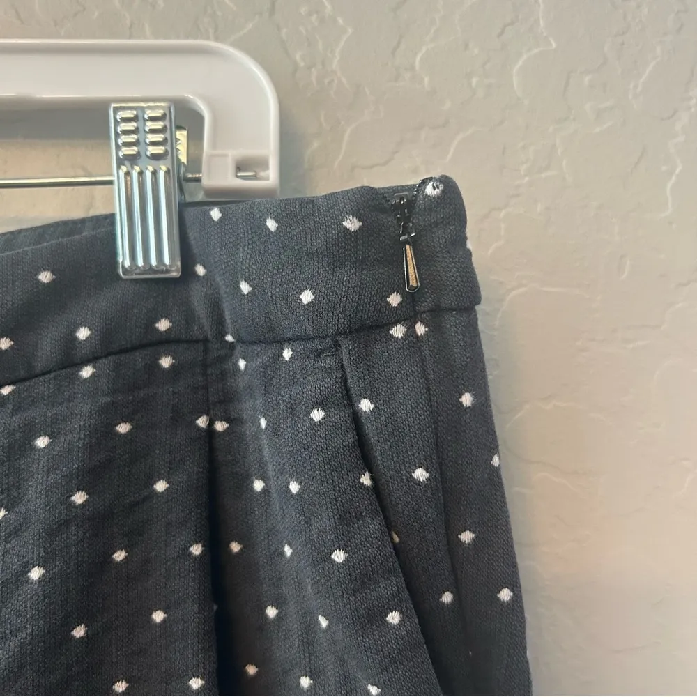 Nike golf tour performance dri-fit black and white polka dot print capri size 6 - Image 5