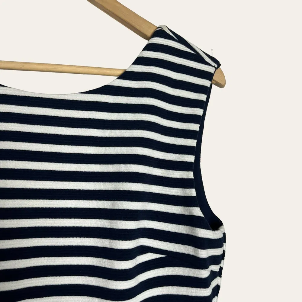 Juicy Couture Regal Angel Stripe Ponte 2 Piece Dress Jacket Set Size L - Image 4