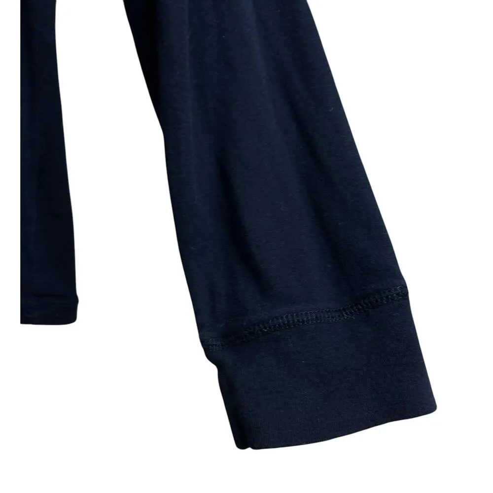 LRL Lauren Jeans Co. Ralph Lauren Navy Blue Women's Pullover Zip XL - Image 6