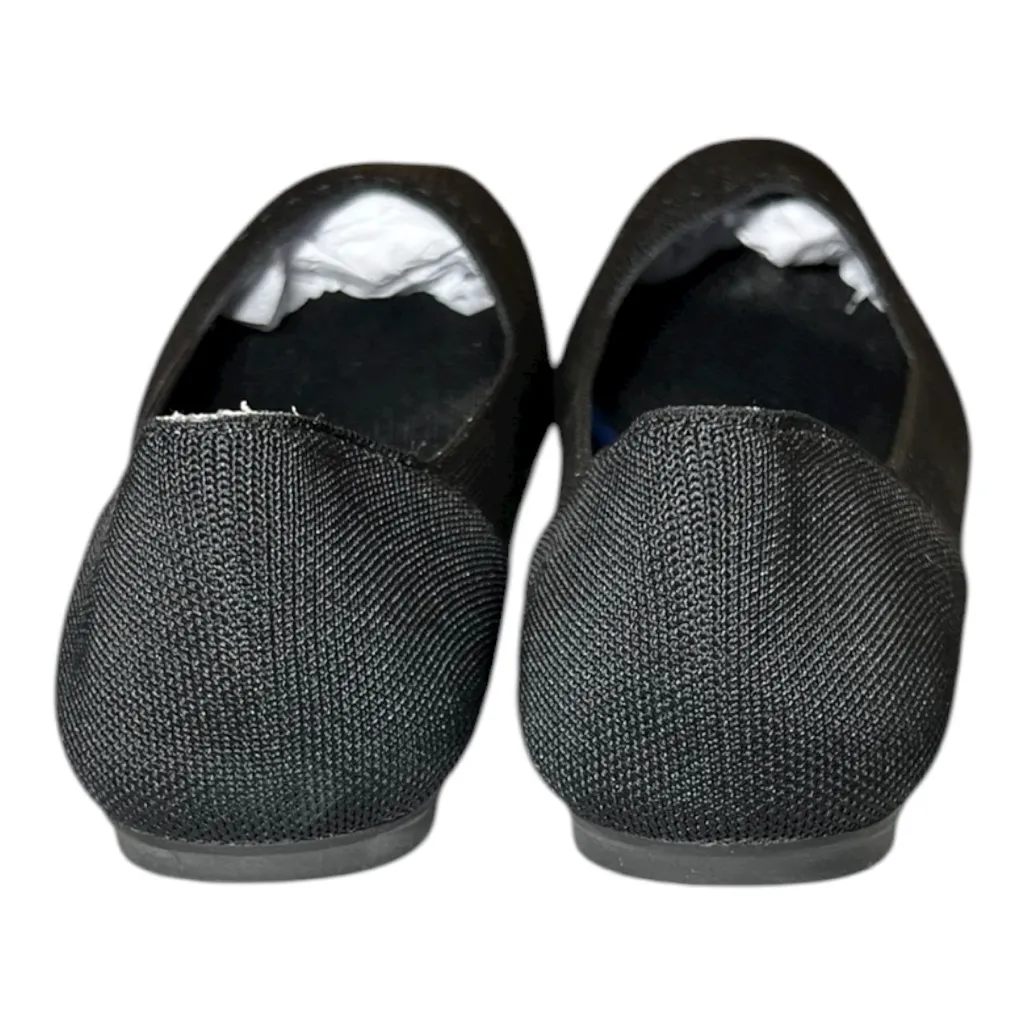 Bacia Black Knit Slip On Flats Foam Insole Women's Size 10 - Image 3