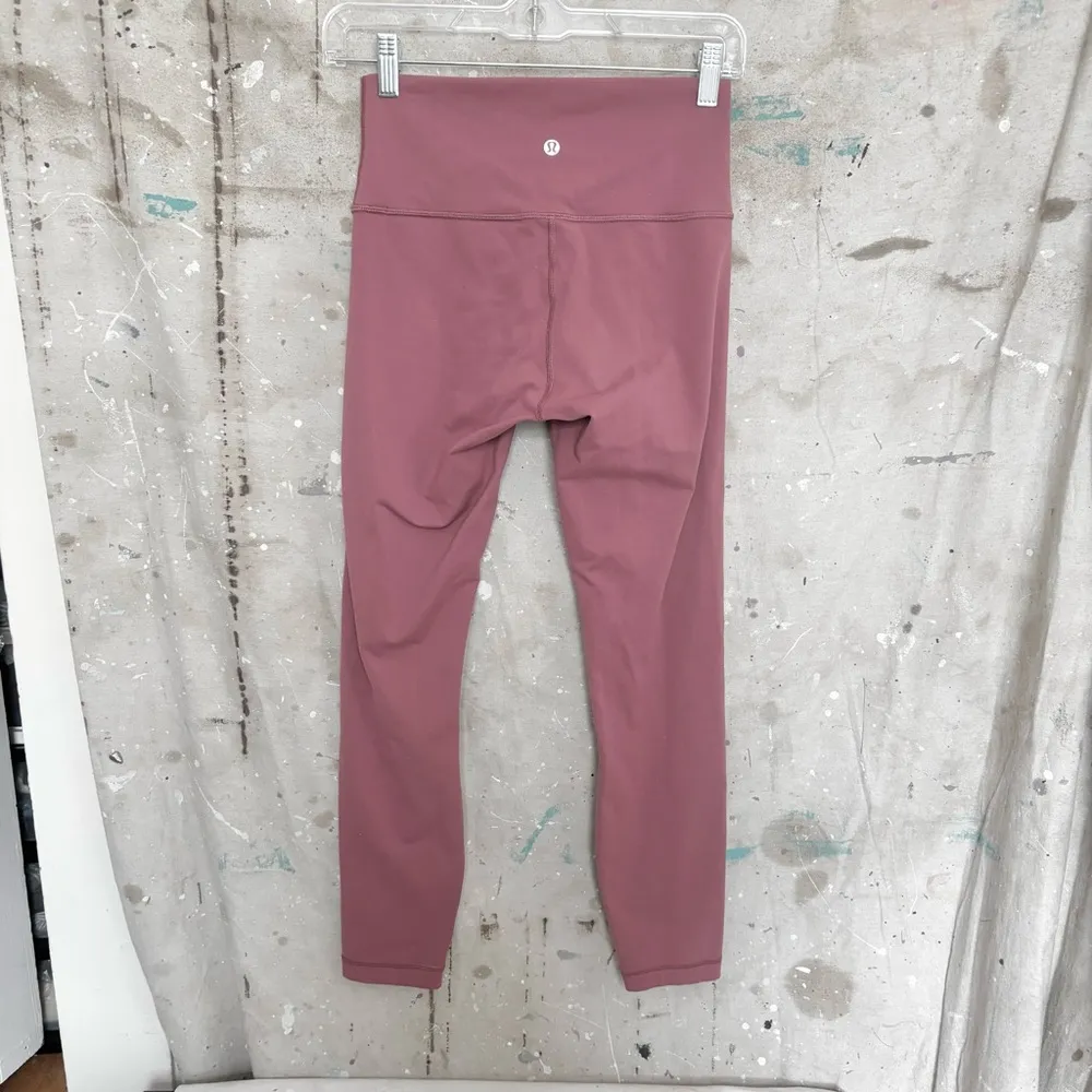 Lululemon Wunder Under Hi-Rise 7/8 Tight Full-On Luon 25", So Merlot - Image 4