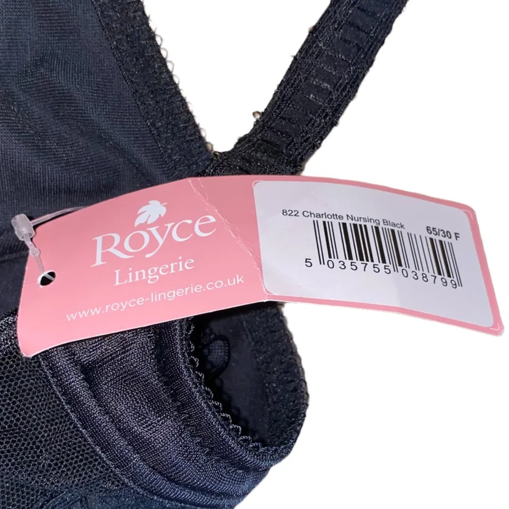 🎓 NWT Royce Charlotte Black Nursing Bra - Image 6