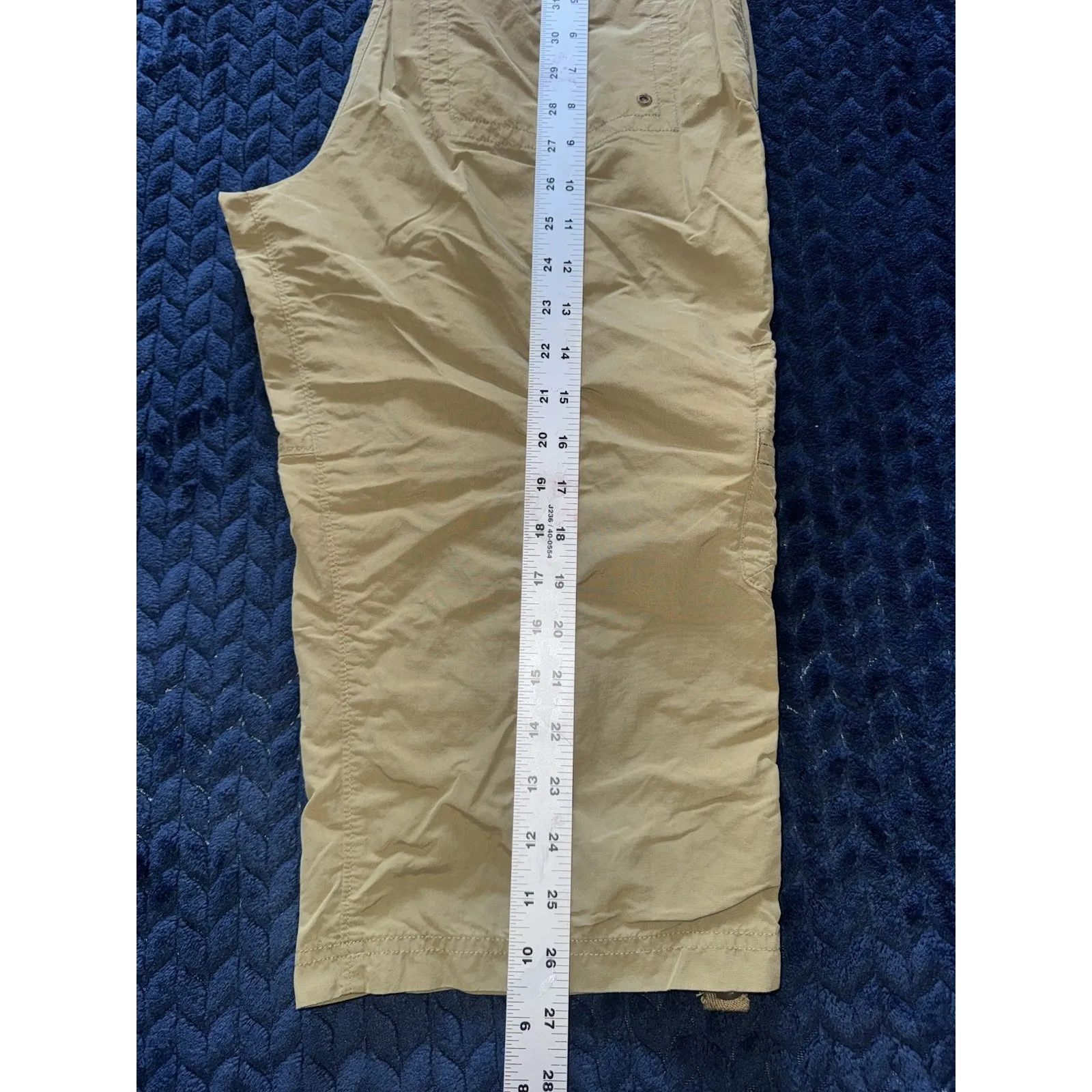 Columbia Women's Titanium Cargo Capri‎ Beige Pockets Hiking Outdoors Sz 10 - Image 11