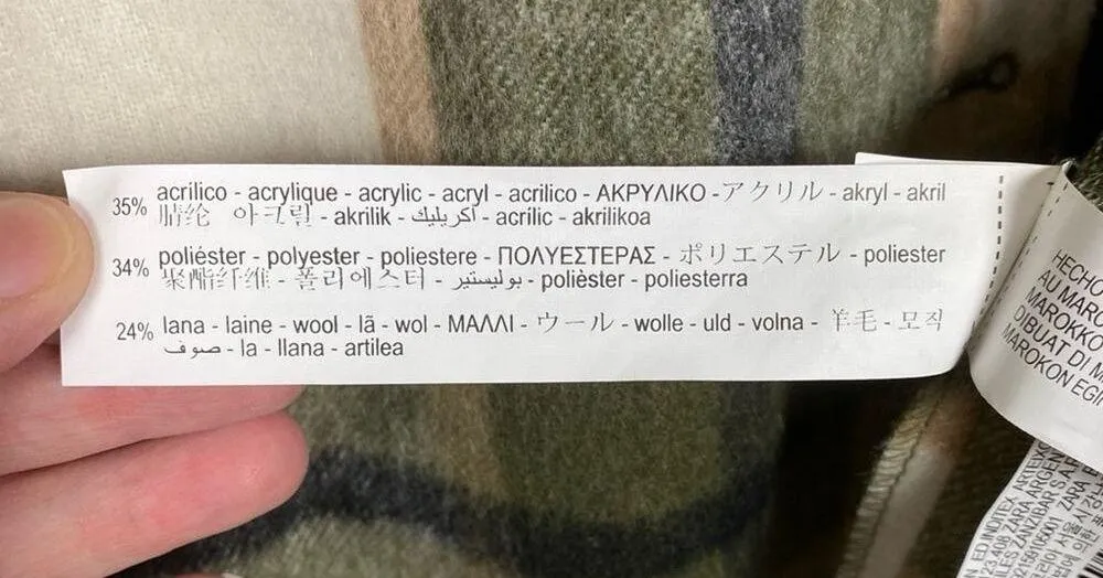 Zara Blogger Favorite Green&Beige Wool Blend Plaid Shacket Sz.M - Image 12