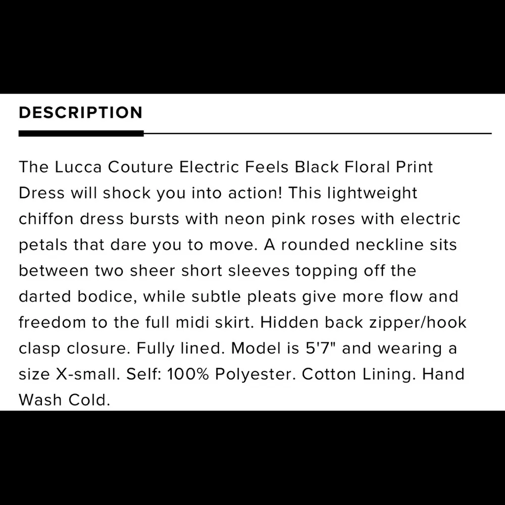 Lucca Coulture floral dress - Image 5