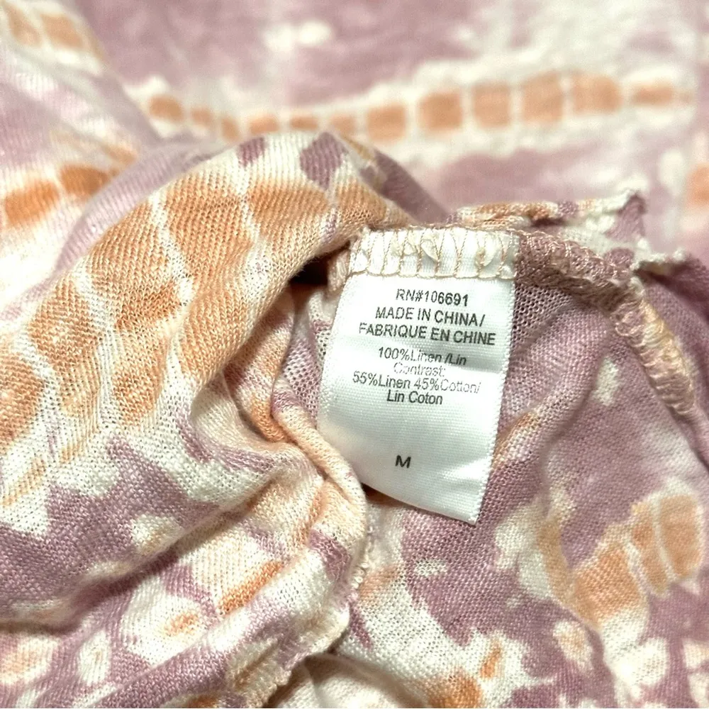 Young Fabulous & Broke Tie-Dye Top in Pink and Orange Medium - Image 5