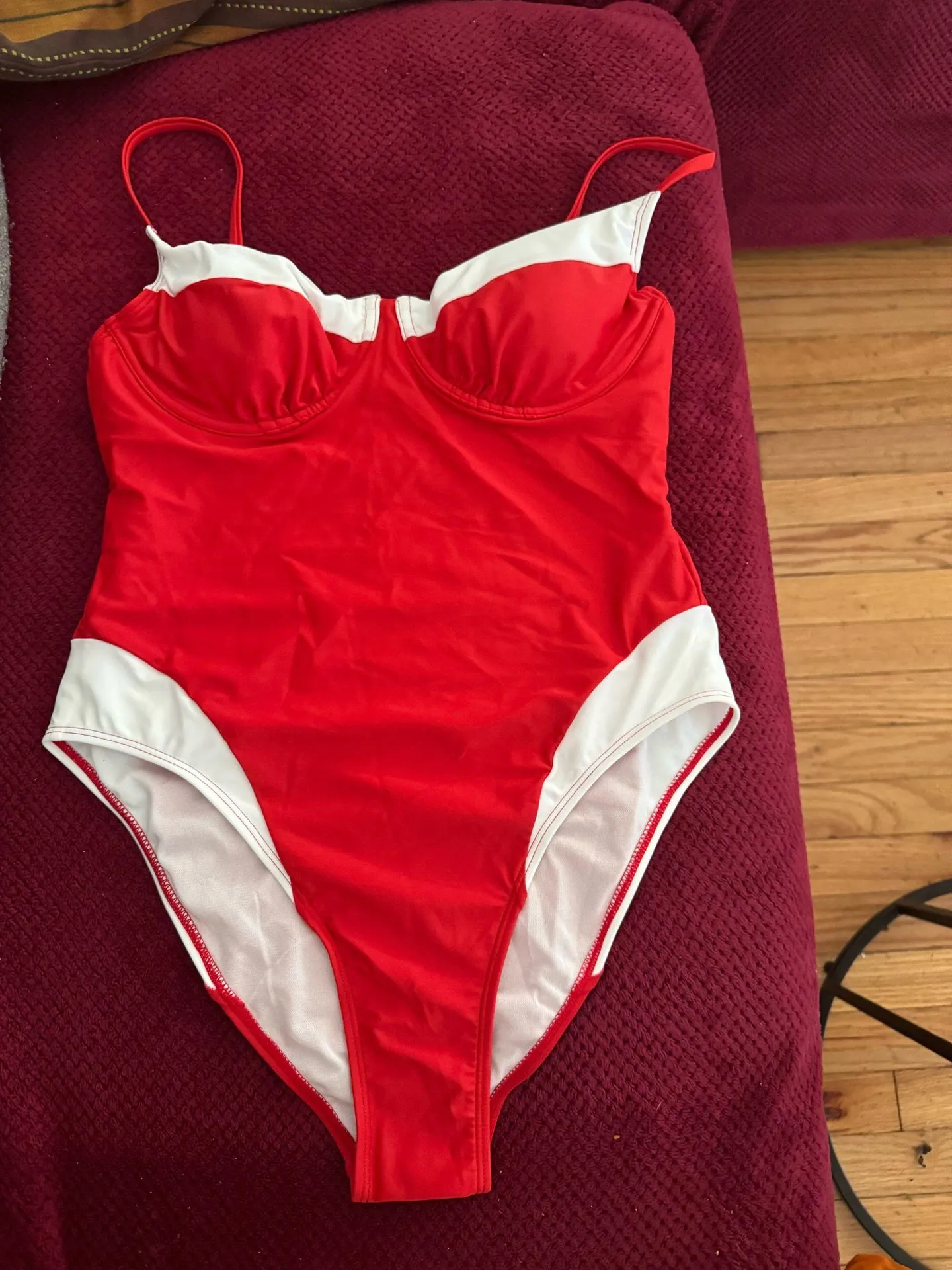 wild fable | Swim | Wild Fable Red And White Onepiece Swimsuit | Poshmark - Image 6