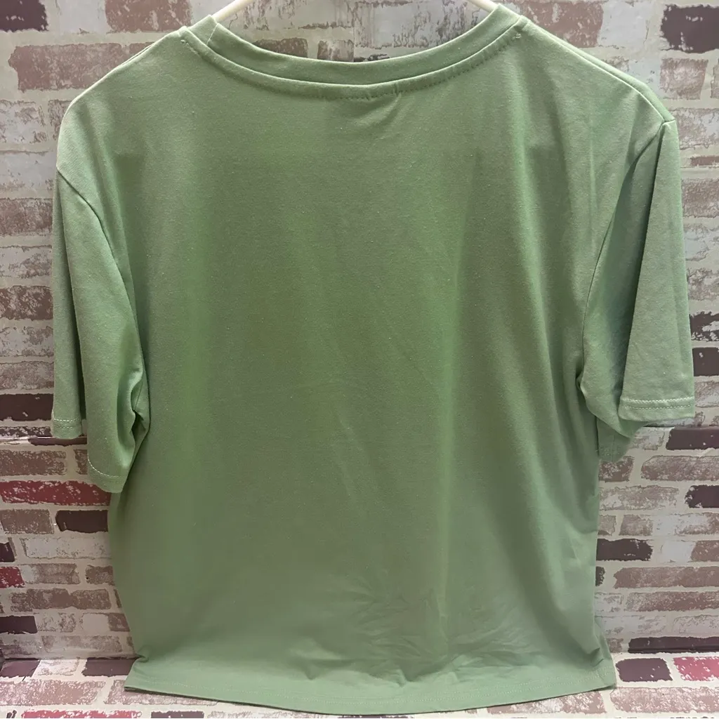 ROMWE Powerpuff Girls Graphic Tee - Green size S - Image 9