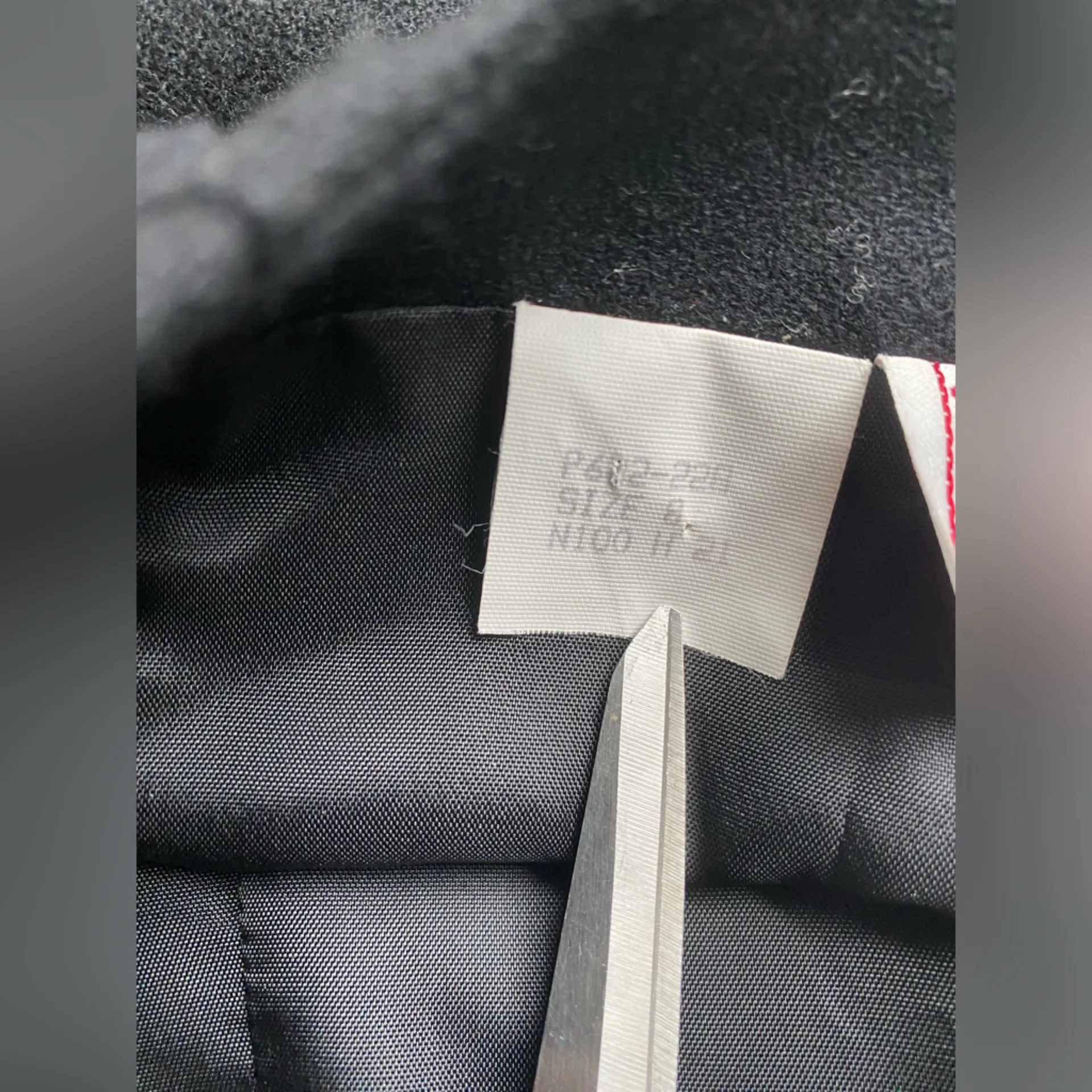 VTG 100% Pure Virgin Wool Pendleton Lined Knee Length Midi Skirt - Image 3