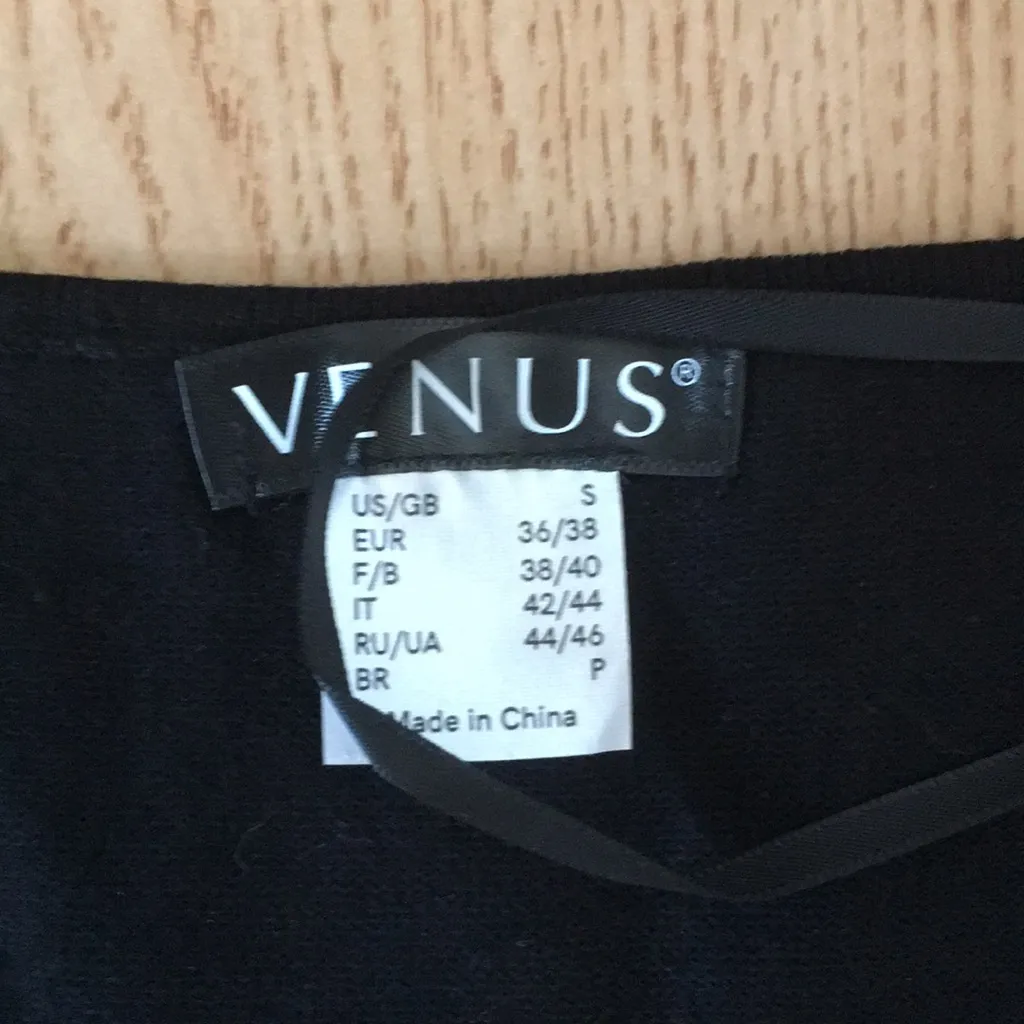 New Women’s Sexy Venus zip detail body conscious Dress Very Stretchy Soft Small - Image 5