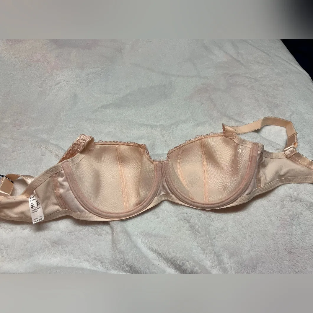 Fantasie Ana Blush Pink Half Cup 30DDD Bra 30F Size undefined - Image 5