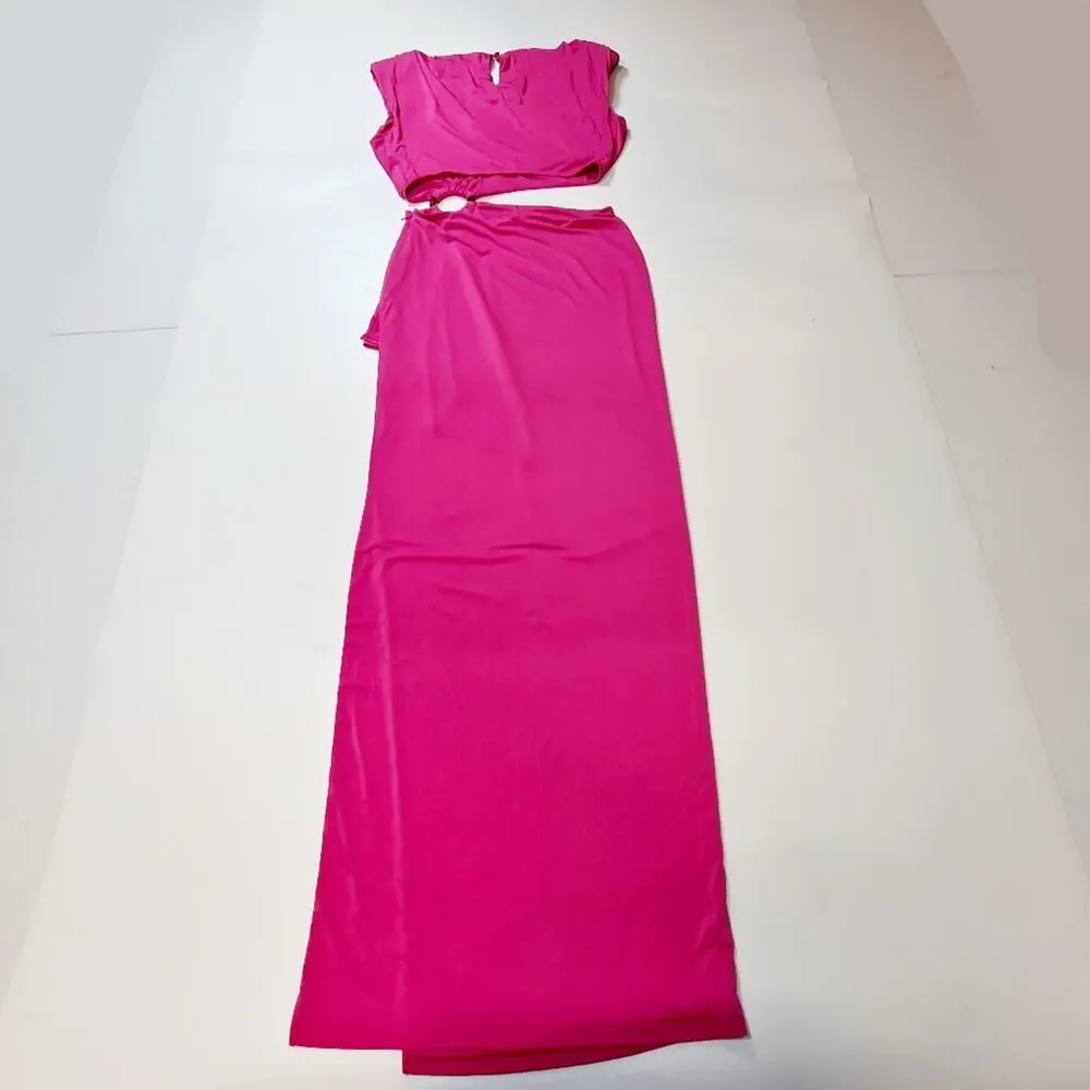 Lovers and Friends Encore Dress in Deep Pink Small - Image 13