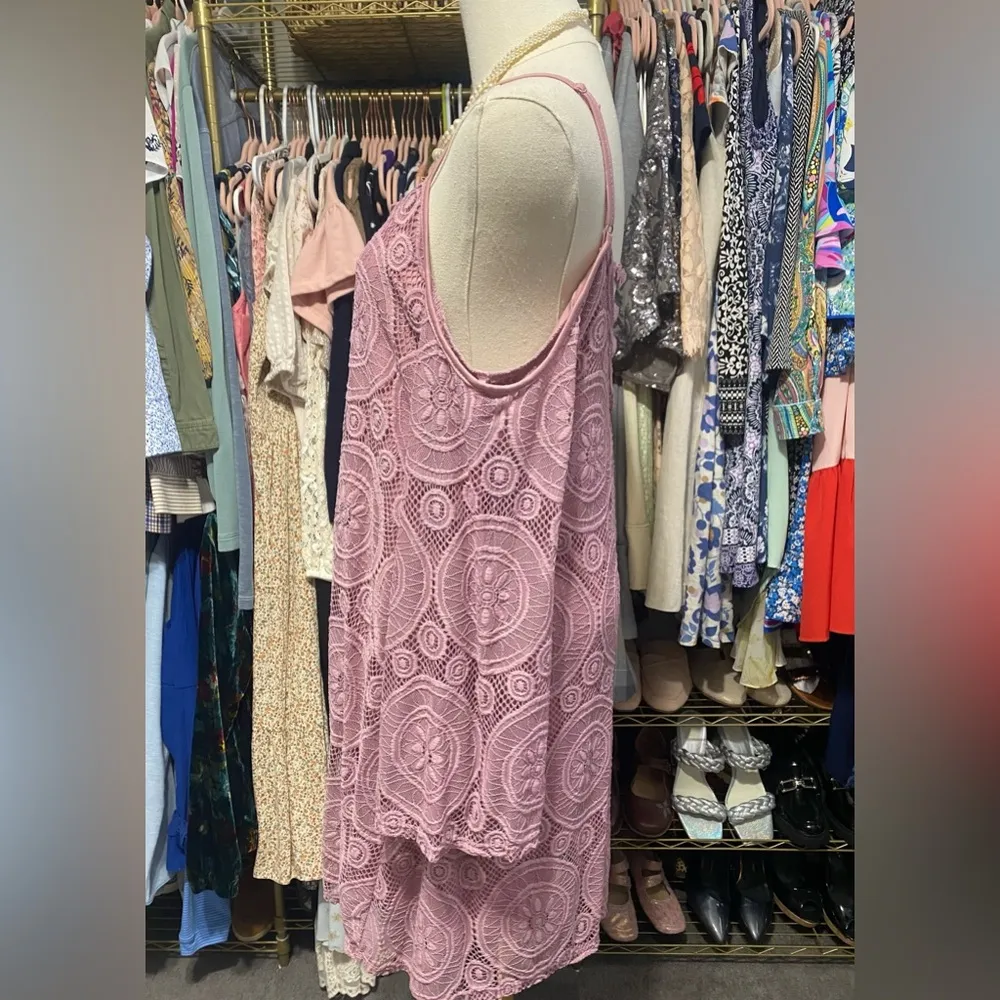 Love Fire Dress Medium Dusty Rose. - Image 2