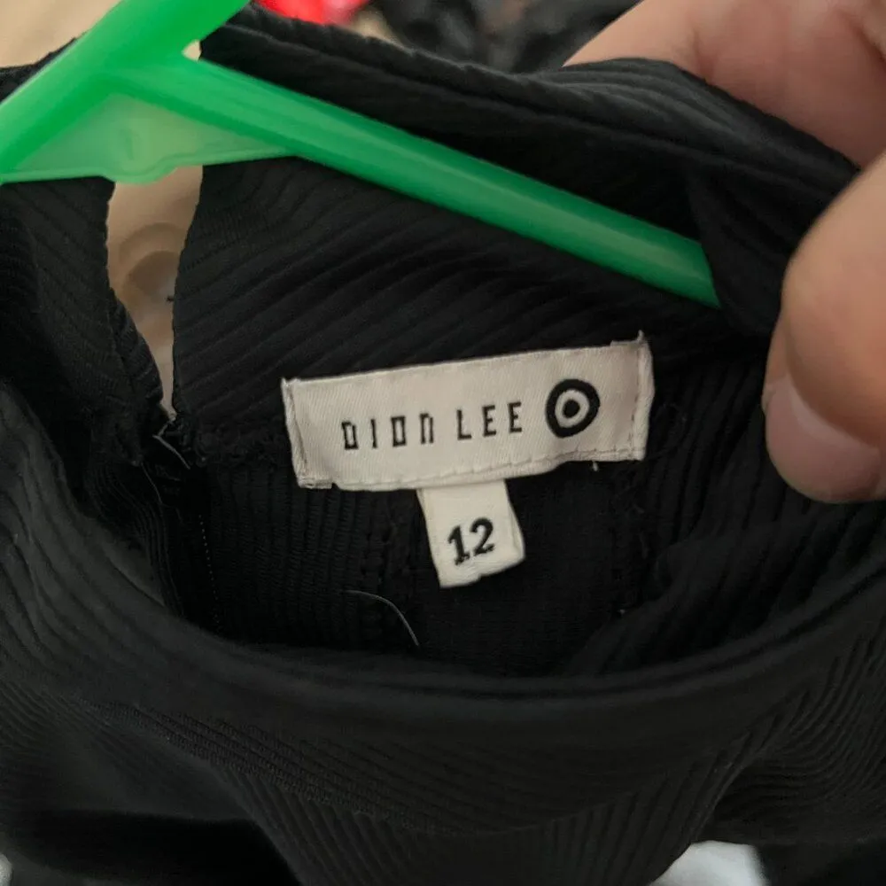 Dion Lee black tank top size 12 - Image 11