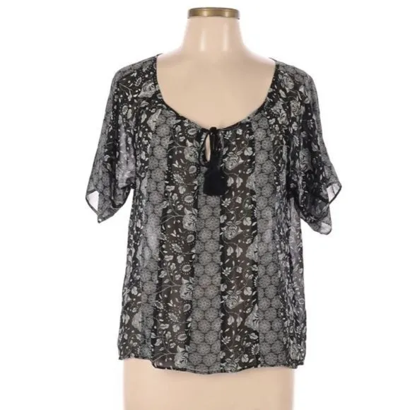 Boho American Eagle Blouse - Image 2