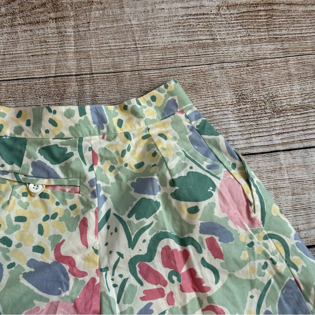 Vintage Laura Ashley Size 6 Floral 100% Cotton Shorts - Image 14
